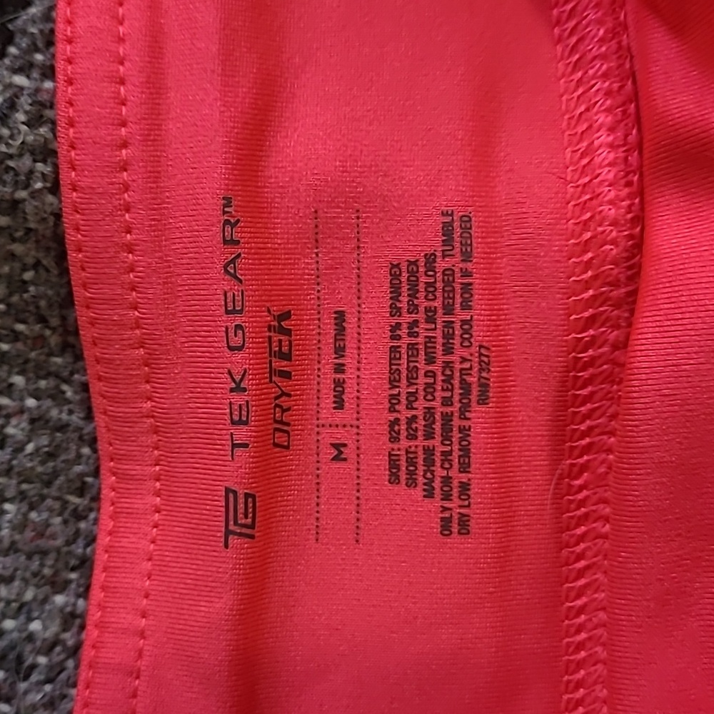 Tek Gear Medium DRYTECK SIZE M neon Pink Skort - Picture 2 of 3